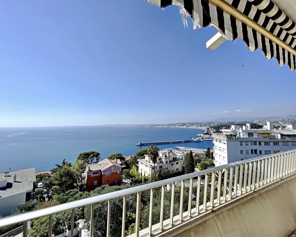 Nice Mont Boron - Large studio with stunning sea view