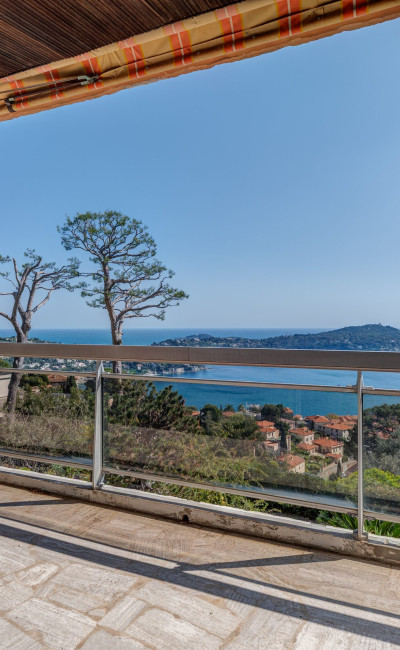 Bright apartment in Villefranche-sur-Mer Corne d’Or with sea view