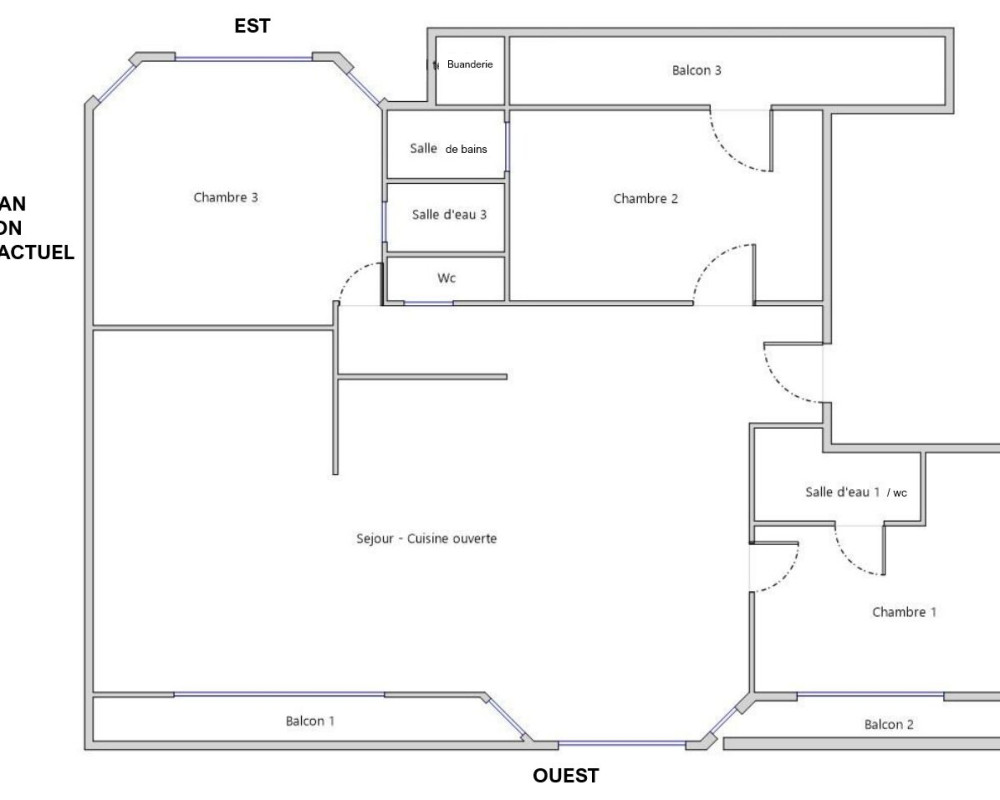Apartment  - 4 rooms  - 117.0 mÂ² -  â¬1,590,000 - Sold 