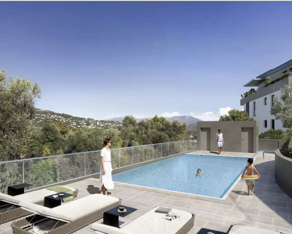Nice - One bedroom apartment in a magnificent setting in the Rimiez district