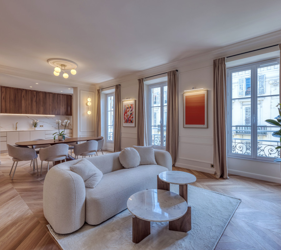 Nice Carré d'Or â Appartement haussmannien d'exception, entièrement rénové