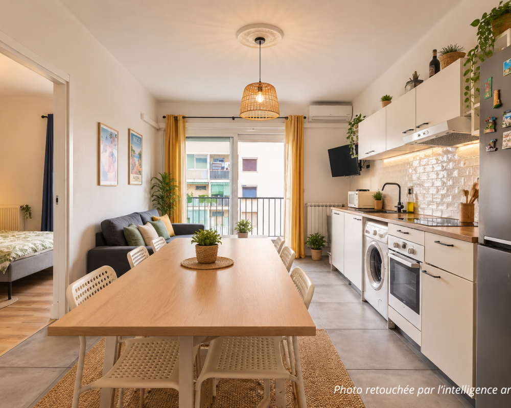Nice – Caucade – Beautiful 4-room apartment on an upper floor with terrace and sea view