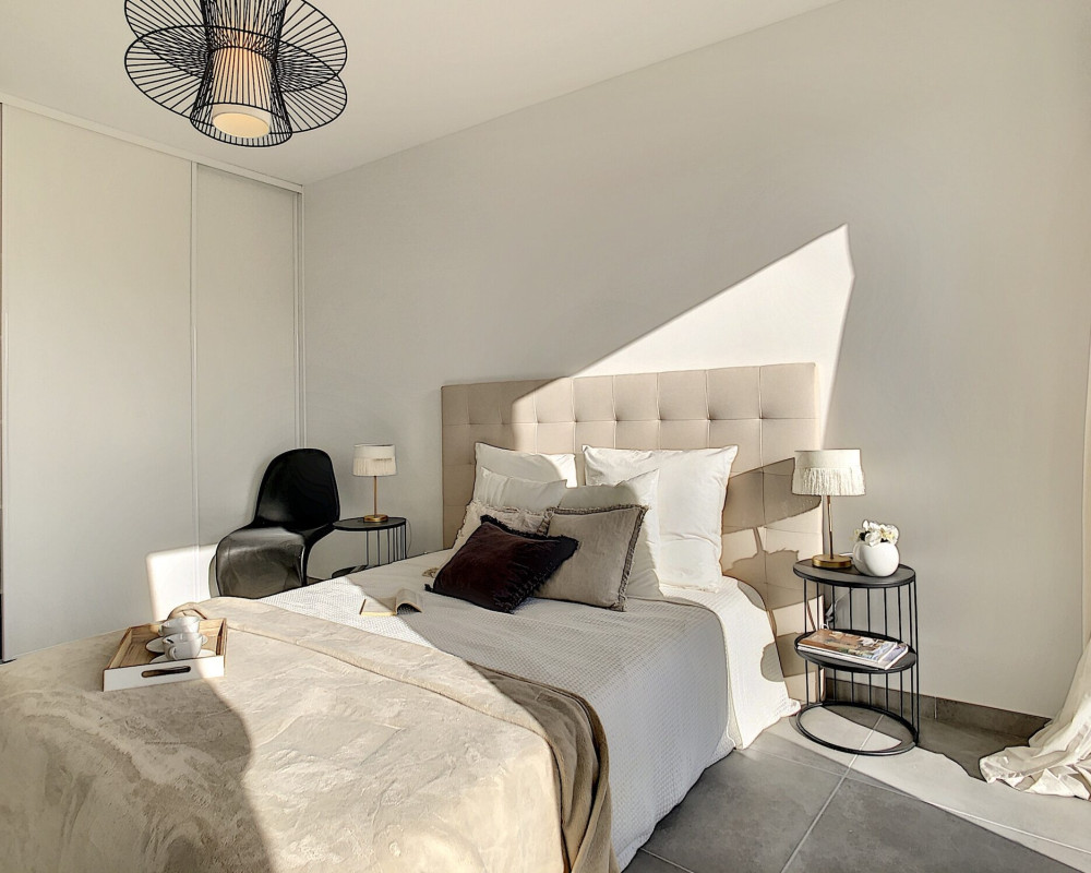 Spaziose 2 camere di 52 m², giardino, terrazza e vista mare 