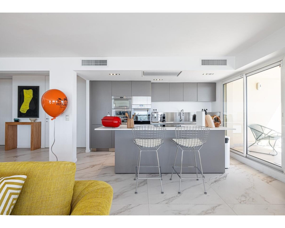 Magnifica terrazza sul tetto di 125 m² con vista panoramica