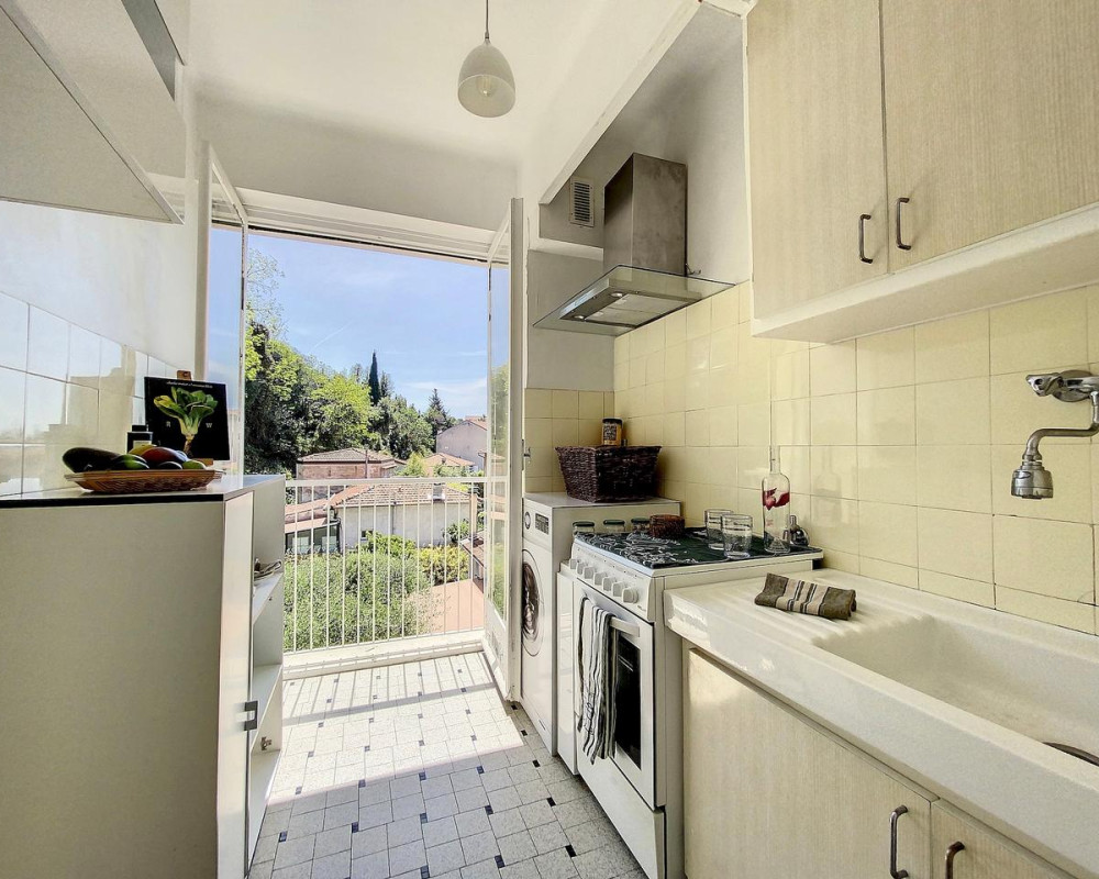 Nice Fabron - Appartamento di 2 locali 42 sqm ultimo piano  