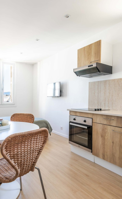 Appartement Nice Gambetta 38 m² dernier étage lumineux