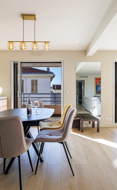 Nice Carré d’Or appartement 3 pièces 108 m² dernier étage