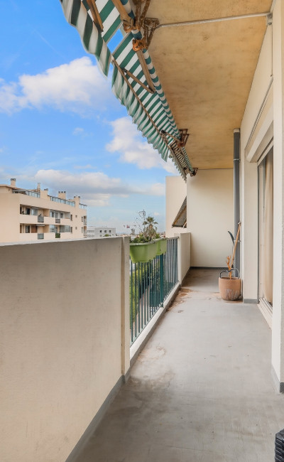 4 pièces en étage avec terrasse et vue mer