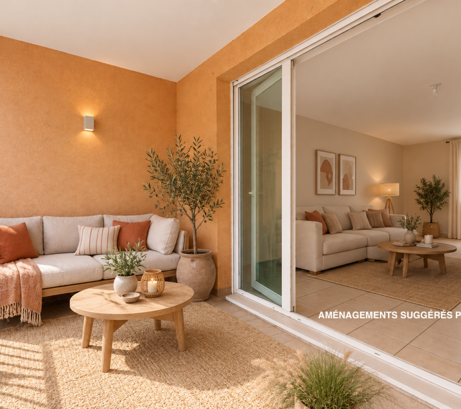 Appartement - 3 pièces - 60.0 m² - 359 000 ⬠- à vendre