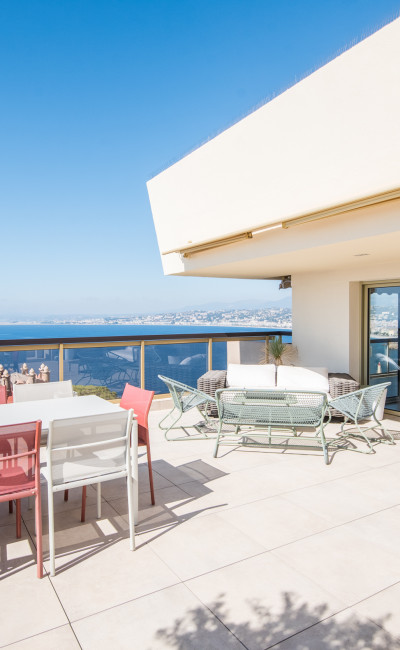 Appartement 4 pièces 123m2 vue mer nice mont boron