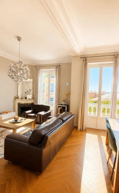 Villa 4p 126m2 Mont Boron nice salon lumineux
