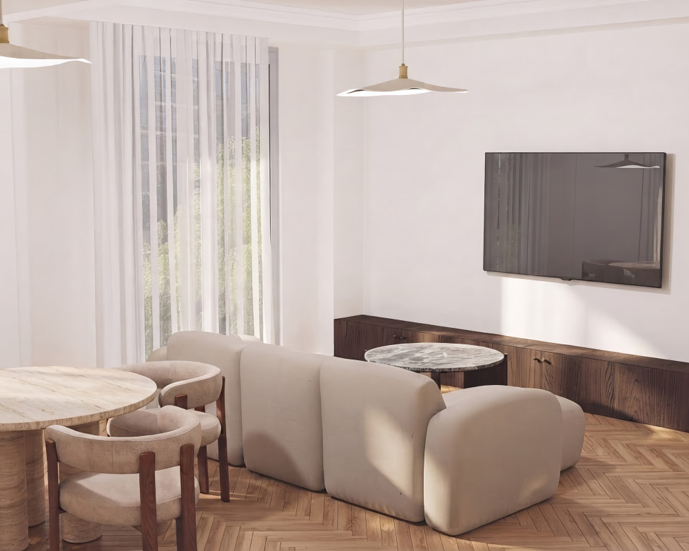 Nice - Musiciens - Somptueux 3 piÃ¨ces de 67 mÂ² entiÃ¨rement rÃ©novÃ©