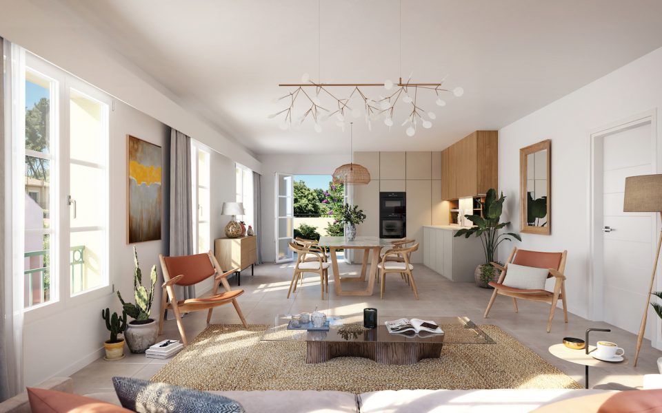 Le Rouret – Spacieux 4 pièces dans résidence à l’architecture provençale