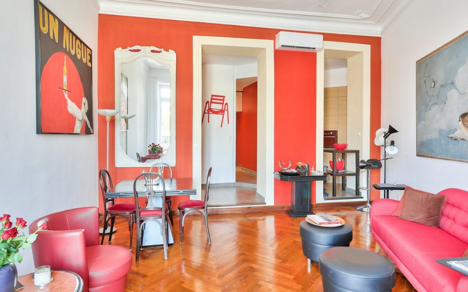Vieux Nice – Beau 3 pièces de 80㎡ aux abords de la place Masséna.