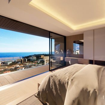 Roquebrune Cap Martin – Projet de villa contemporaine avec une vue mer panoramique