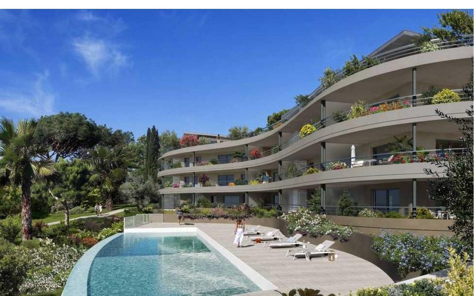 Nice Fabron – Appartement 4 Pièces dans résidence avec piscine