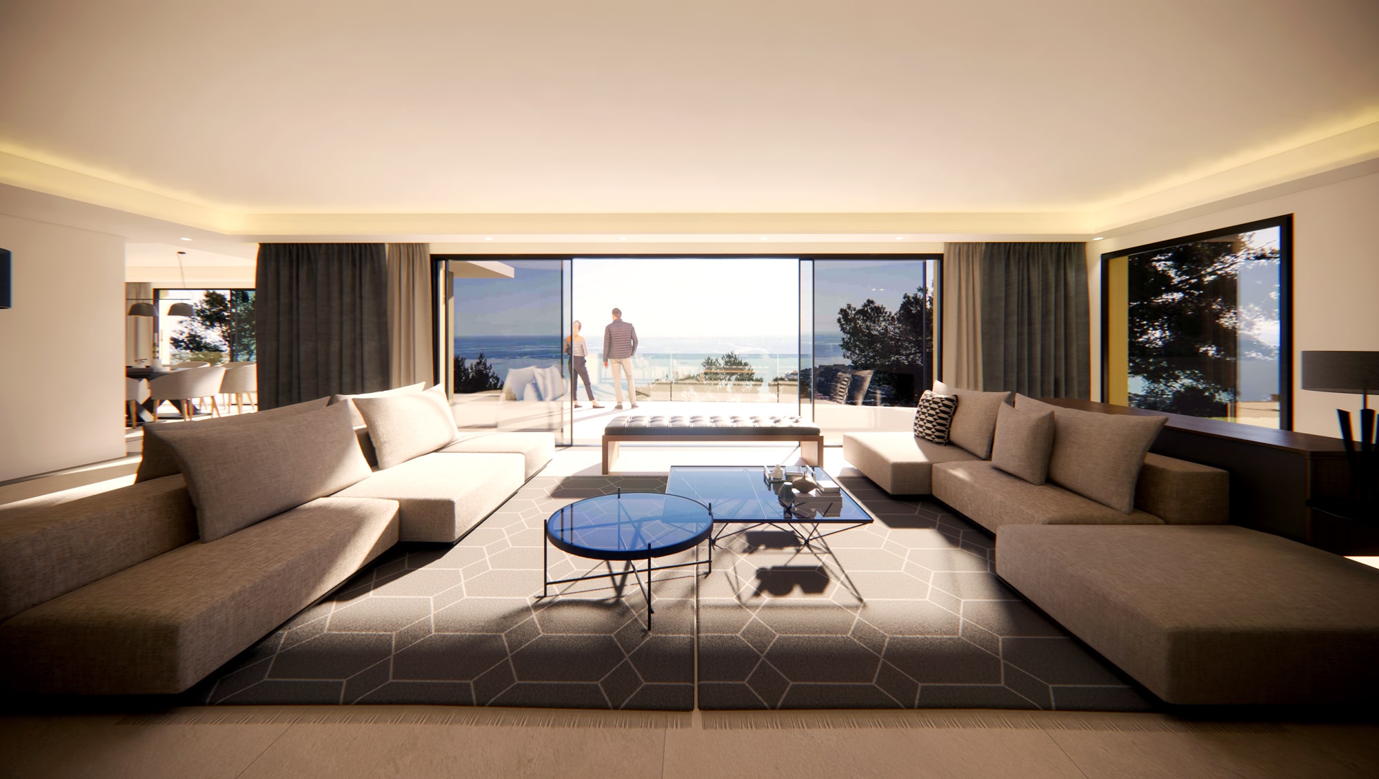 Roquebrune Cap Martin – Superbe Villa d’architecte de 200m² avec jardin et piscine