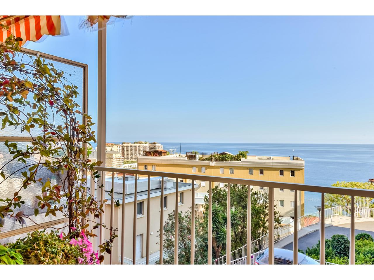 Cap d’Ail – Beau 3 pièces aux portes de Monaco avec grand balcon et vue mer