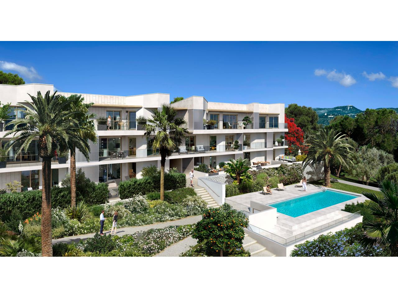 Nice Ouest – Spacieux 4 pièces en rez-de-jardin dans résidence avec piscine