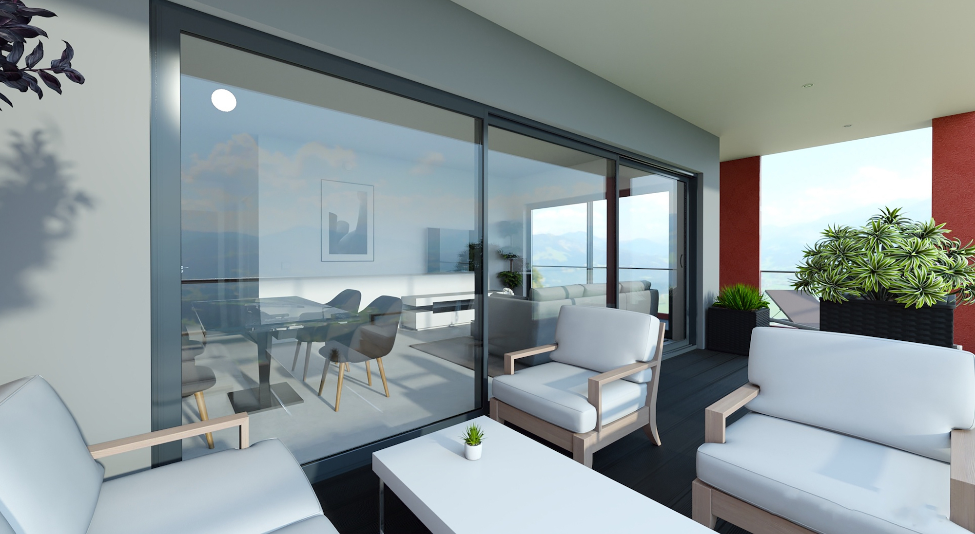Roquebrune-Cap-Martin – Penthouse de 144 m2 avec vue mer