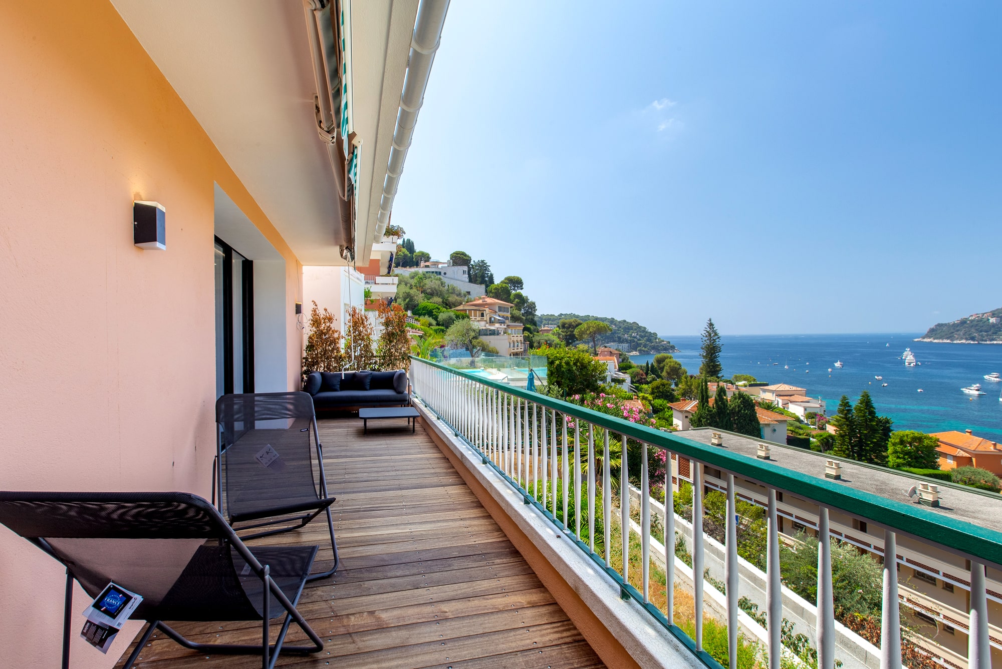 Saint-Jean-Cap-Ferrat – Magnifique appartement avec terrasse et vue mer féérique