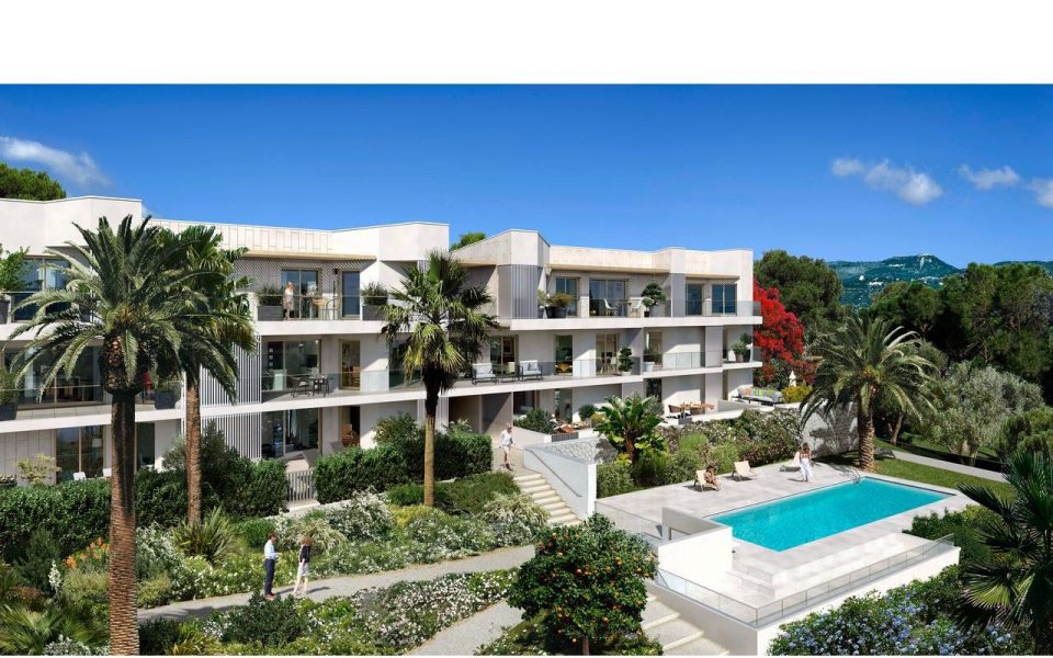 Nice Ouest – Spacieux 4 pièces en rez-de-jardin dans résidence avec piscine