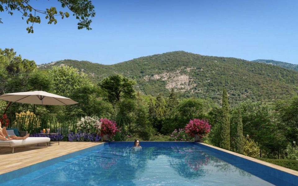 Grimaud – Appartement 3 Pièces dans résidence avec piscine