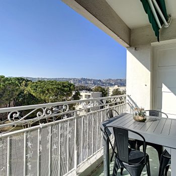 Nice Cimiez – Beau 4 pièces traversant avec terrasse et vue mer