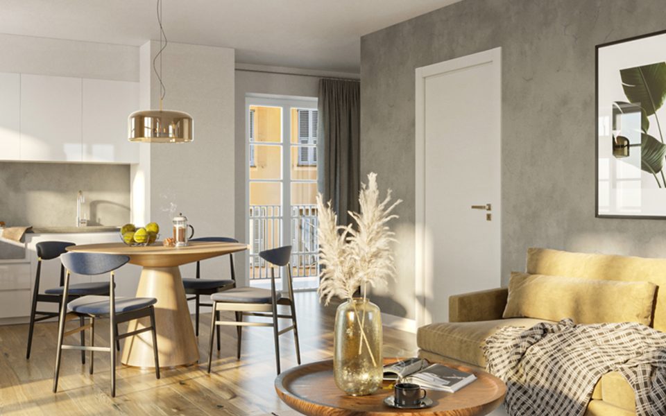 Nice Riquier – Appartement de 2 pièces avec balcon en coeur de ville