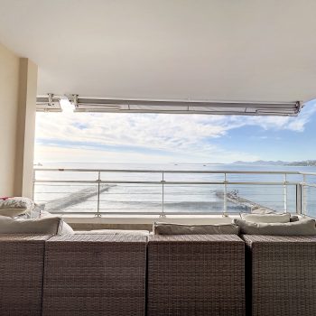 Juan-Les-Pins Front de Mer – Four bedroom Apartment with Terrace and Sea view
