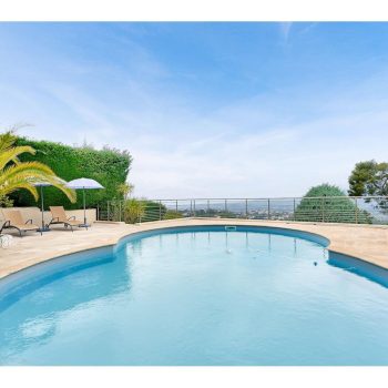 NICE HILLS / ASPREMONT / DETACHED HOUSE / SWIMMING POOL /  SEA VIEW