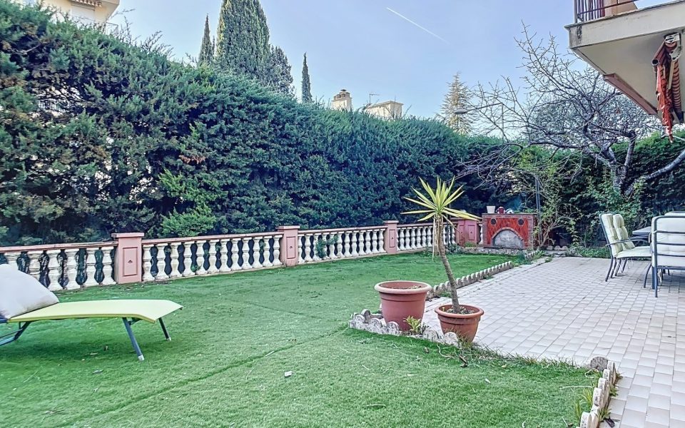 Nice Cimiez – Appartement 5 pièces rez-de-jardin style villa Cimiez