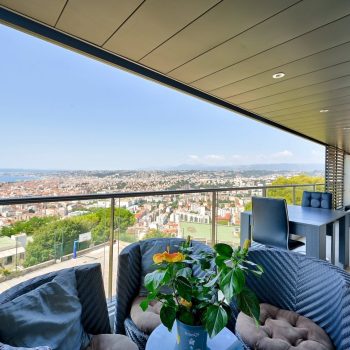 NICE – Mont Boron  – Magnifique appartement avec grande terrasse avec vue panoramique