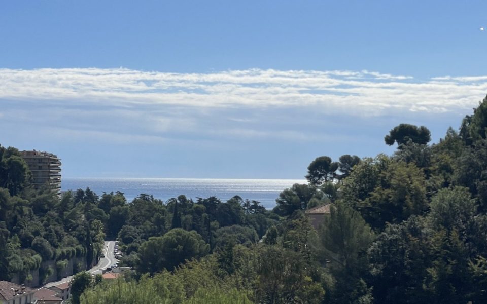 Nice Madonette – F1 dernier étage terrasse dans résidence avec piscine