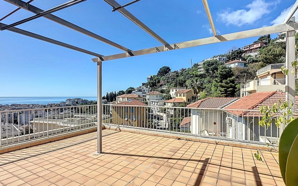 Nice Parc Impérial Appartement Dernier étage – Vue imprenable et panoramique sur la mer et la ville : photo 2