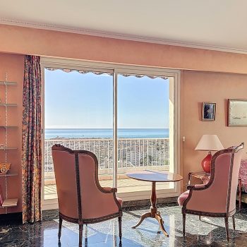 Nice Parc Impérial Appartement Dernier étage – Vue imprenable et panoramique sur la mer et la ville